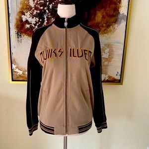 Boys QuickSilver zip up jacket size Large 16/18 EC